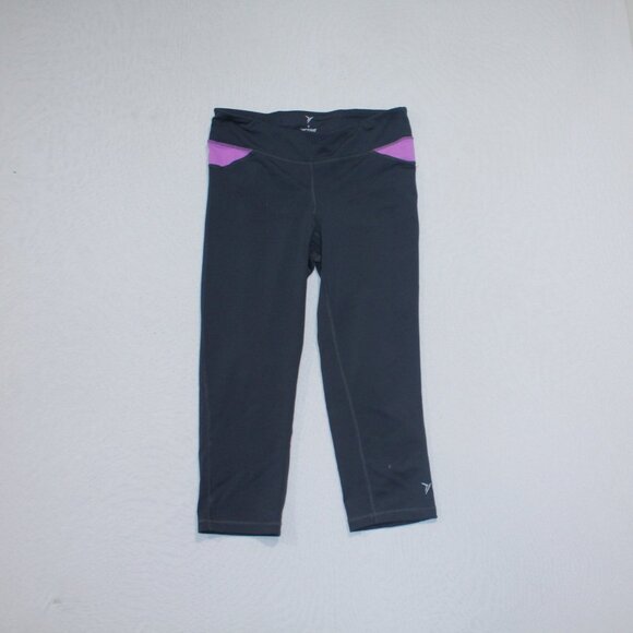 Old Navy Pants - Old Navy Active Women Gray Leggings Ankle Running Size Medium